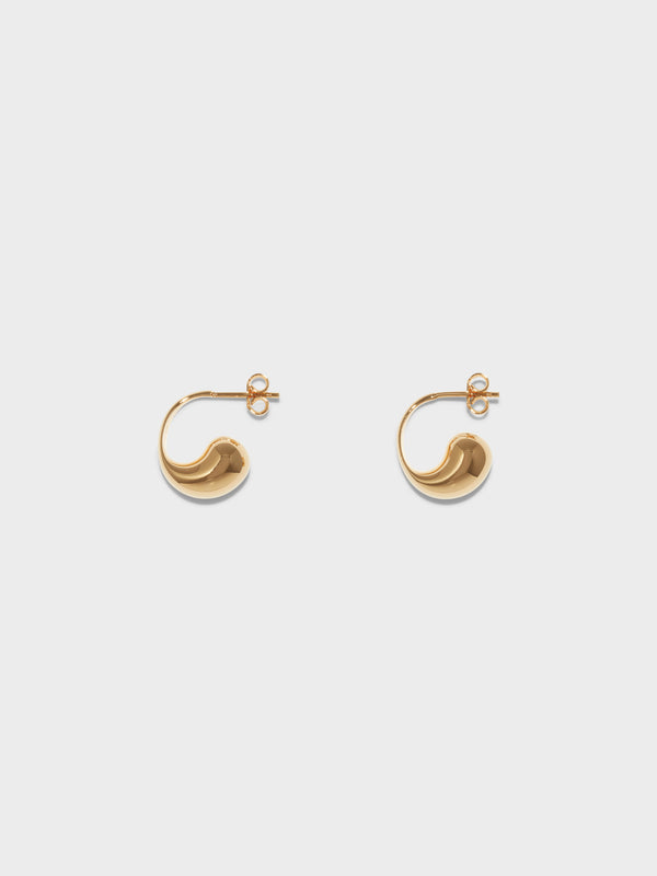 Aeyde | Gus 18kt Gold-Plated Earrings for Women | Luxury Materials | Handmade in Italy [x=50,y=50]