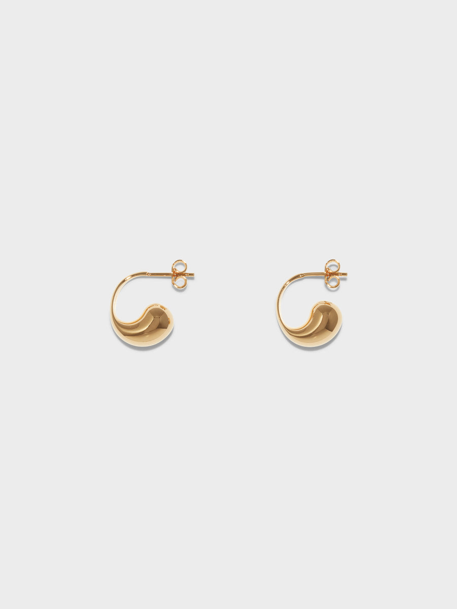 Aeyde | Gus 18kt Gold-Plated Earrings for Women | Luxury Materials | Handmade in Italy [x=50,y=50]