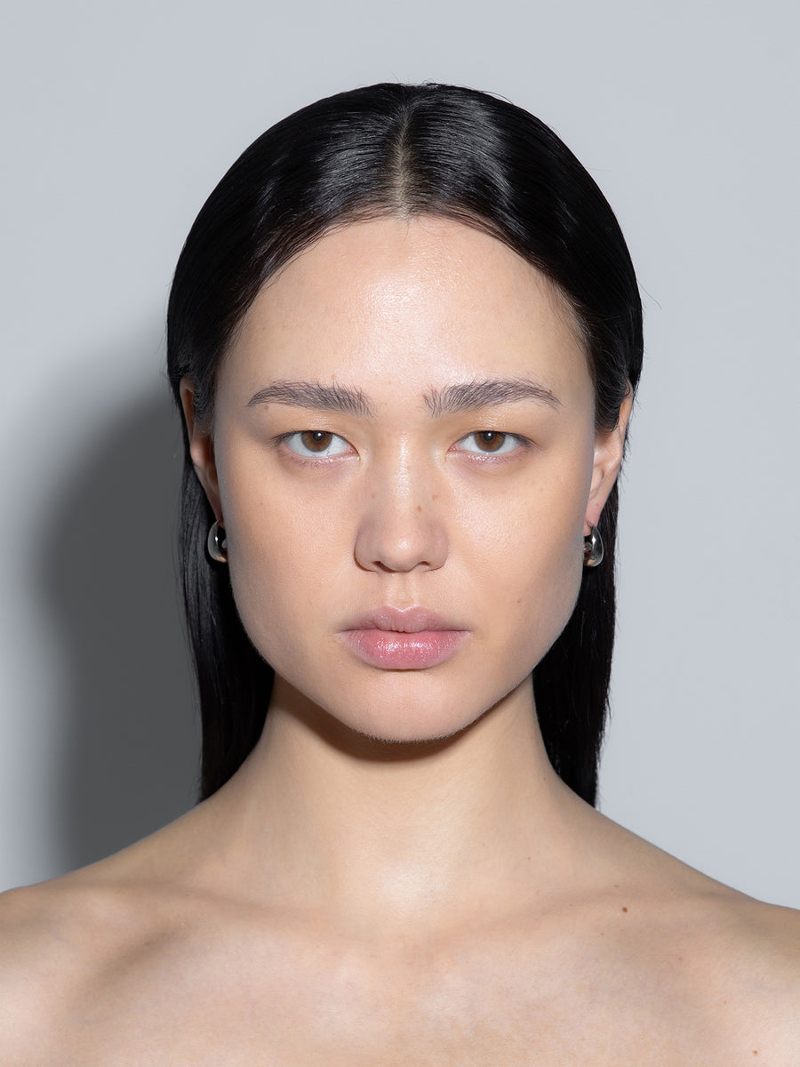 Aeyde | Gus Palladium-Plated Earrings for Women | Luxury Materials | Handmade in Italy | How to Style [x=50,y=50]