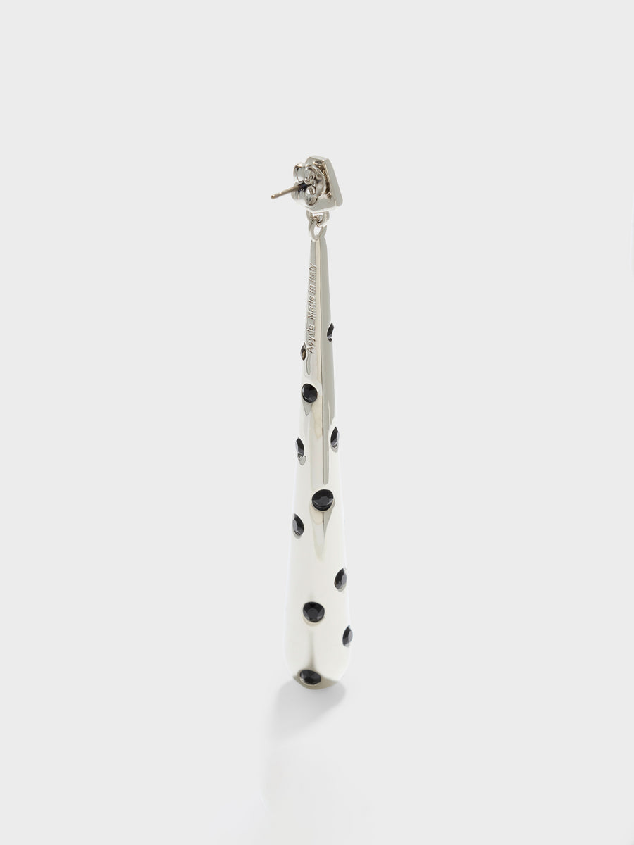 Aeyde | Perrin Palladium-Plated Earrings for Women | Luxury Materials | Handmade in Italy | Material Details
