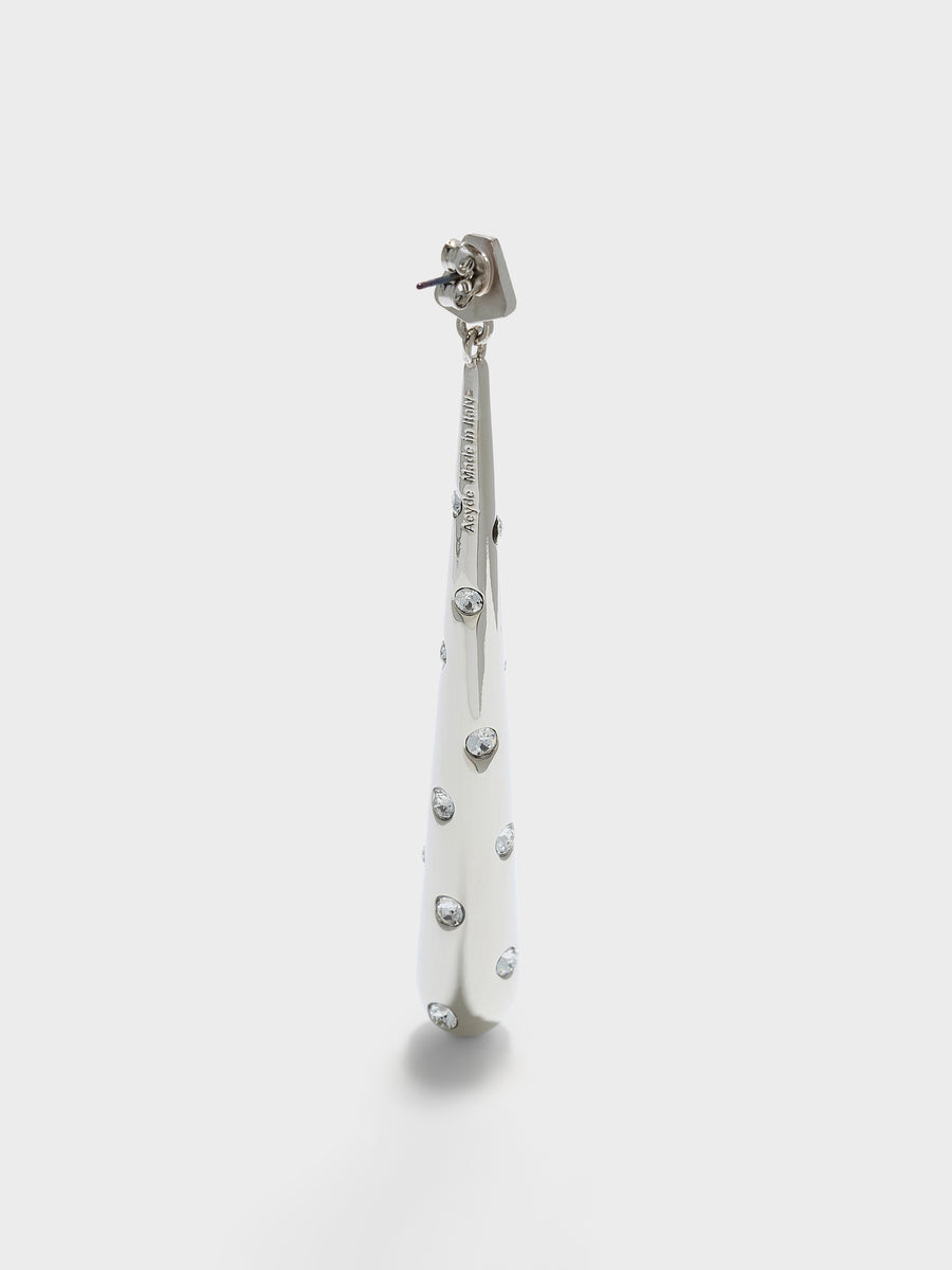 Aeyde | Perrin Palladium-Plated Earrings for Women | Luxury Materials | Handmade in Italy | Material Details