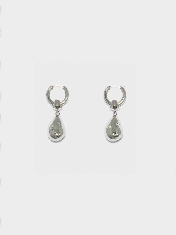 Aeyde | Philo Palladium-Plated Earrings for Women | Luxury Materials | Handmade in Italy