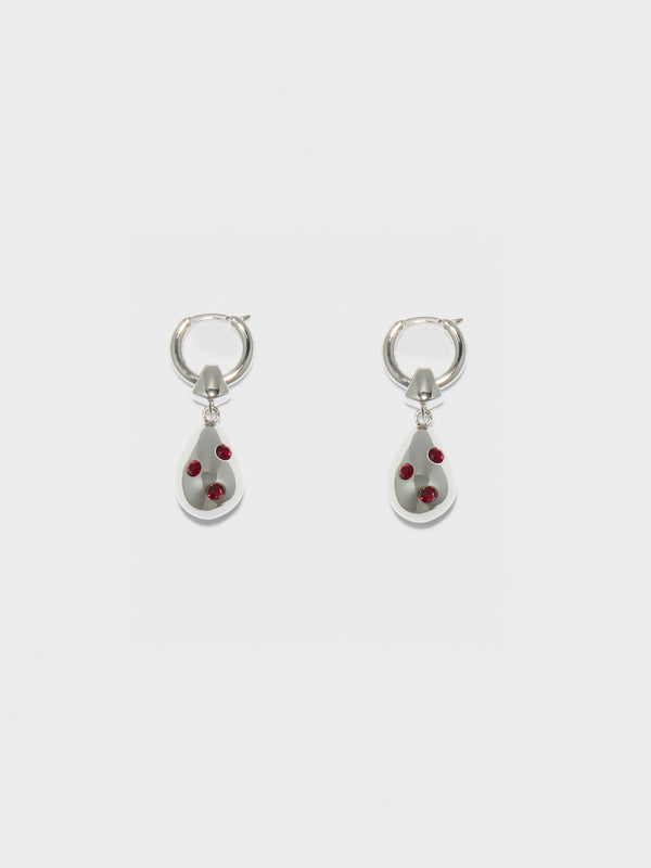 Aeyde | Philo Palladium-Plated Earrings for Women | Luxury Materials | Handmade in Italy