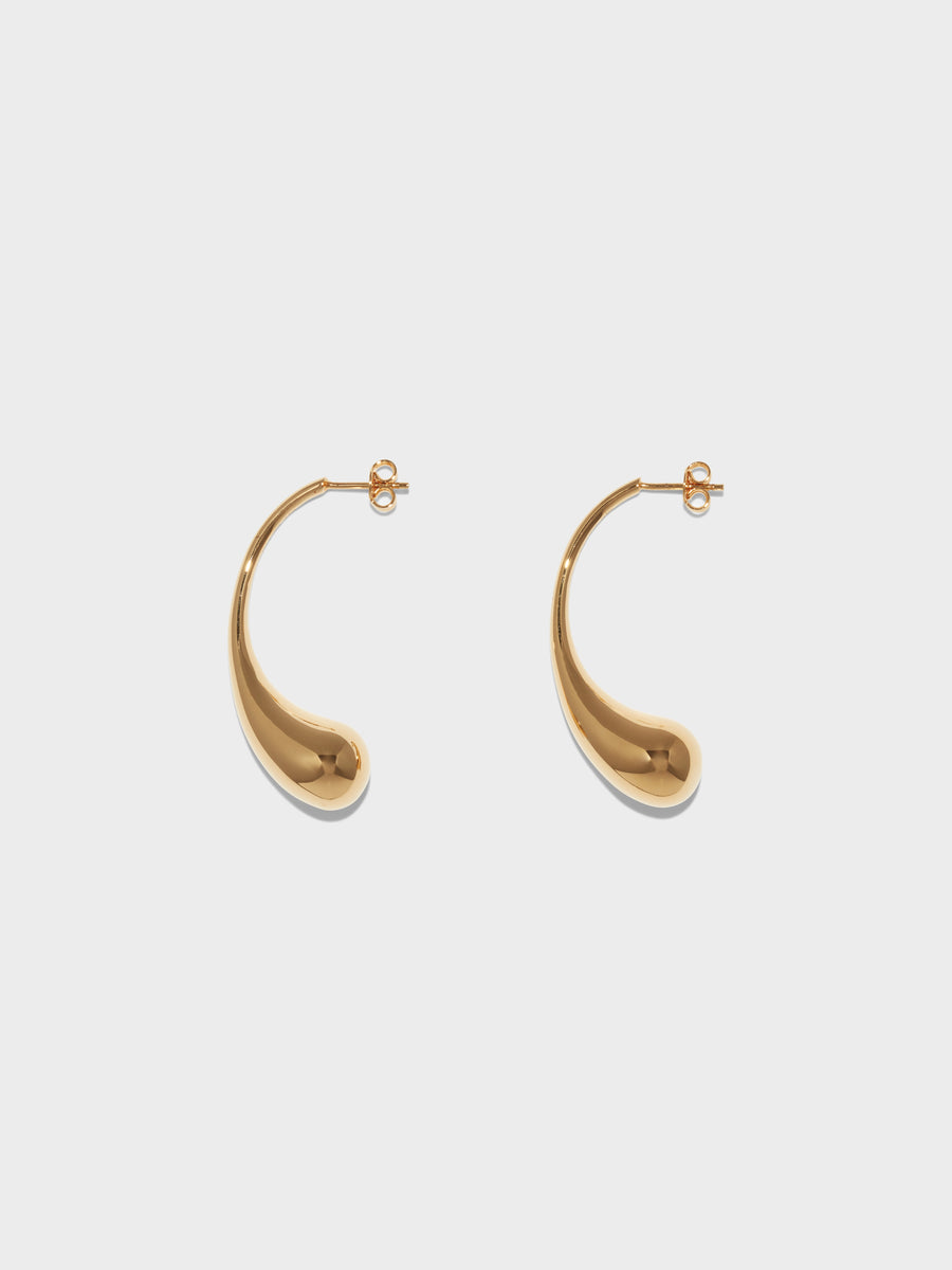 Aeyde | Ravi 18kt Gold-Plated Earrings for Women | Luxury Materials | Handmade in Italy [x=50,y=50]