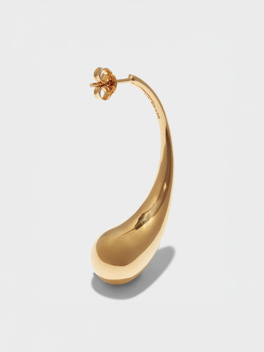 Aeyde | Ravi 18kt Gold-Plated Earrings for Women | Luxury Materials | Handmade in Italy | Material Details [x=50,y=50]