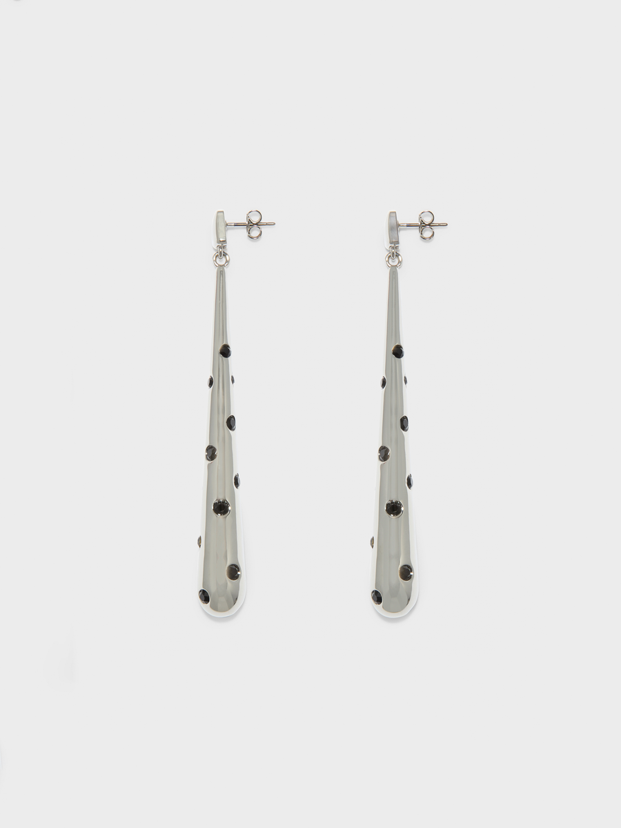 Aeyde | Perrin Palladium-Plated Earrings for Women | Luxury Materials | Handmade in Italy