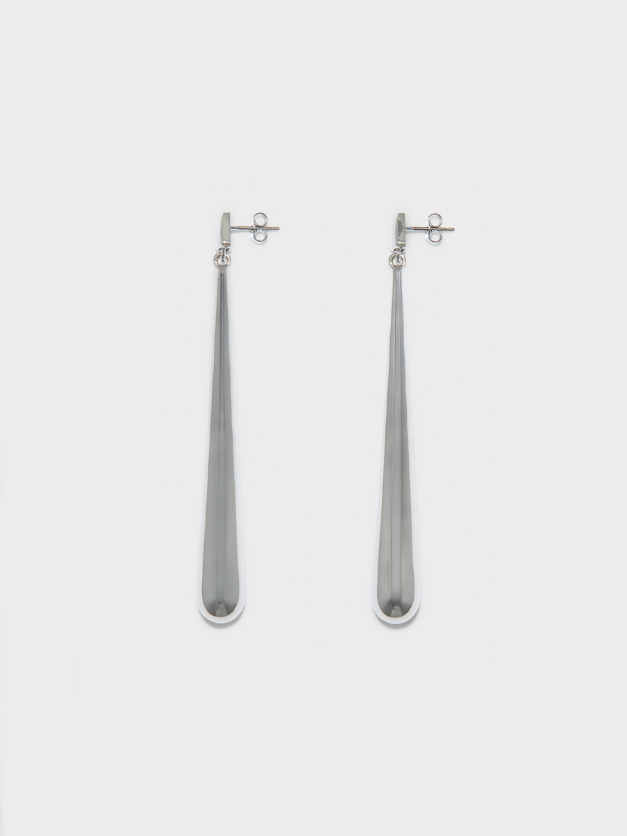 Aeyde | Perrin Palladium-Plated Earrings for Women | Luxury Materials | Handmade in Italy
